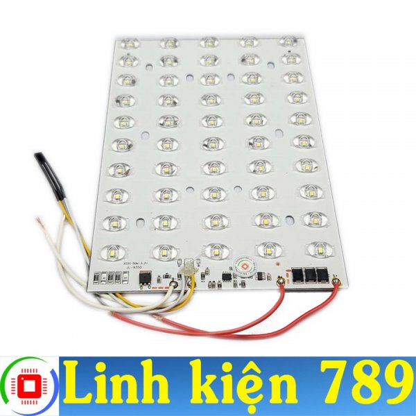 Bộ mạch đèn LED năng lượng mặt trời mắt ngọc 50W gồm mạch và remote